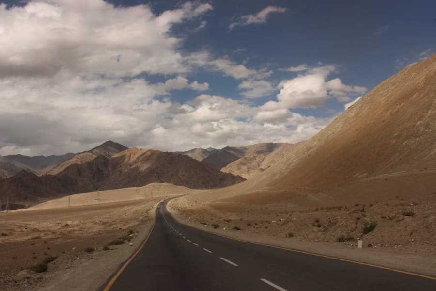 Open road